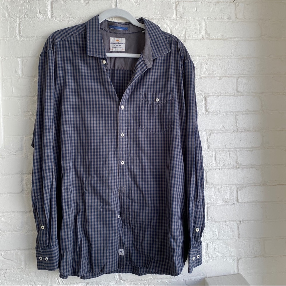 Tommy Bahama Men’s Plaid Button Down Shirt